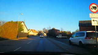 Driving from Vordingborg to Mern 01122024 [upl. by Ehcor]