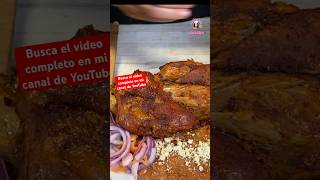 CHAMORRO ADOBADO busca el video en mi canal de YouTube comida food [upl. by Sussna]