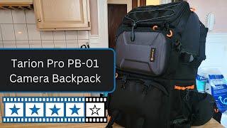 Tarion Pro PB01 Camera Backpack [upl. by Suivatnad]