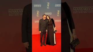 Monica Bellucci Arrives With Tim Burton At The Marrakech Film Festival 2024monicabellucci [upl. by Knowlton551]