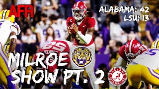 REACTION Alabama 42 LSU 13  Who Is To Blame For Tigers Awful Performance vs Tide [upl. by Kriste]