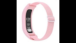 C2DJOY Case bands series for Garmin vivofit 4 installation video [upl. by Neukam]