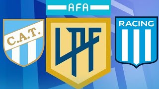 atlético Tucuman vs Racing Club Liga Profesional de fútbol [upl. by Nnylatsyrc]