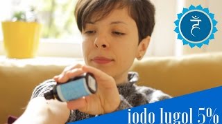 DESINTOXIQUE A GLÂNDULA DA TIREÓIDE COM IODO LUGOL [upl. by Durante]