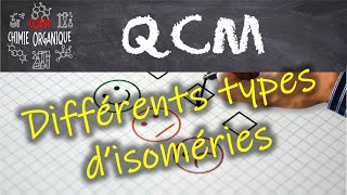 QCM Les différents types d’isoméries [upl. by Elleivap]