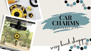 DIY CAR CHARMS  TUTORIAL [upl. by Esirahs]