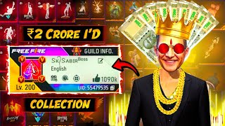 Free Fire ₹20000000 V Badge Id Collection 🤯 [upl. by Cherin]