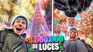 VIAJÉ A LA CIUDAD MÁS ILUMINADA DEL MUNDO 🎄🌍 9000000 LEDS  Encendido de Luces de Vigo 2022 💡 [upl. by Enimassej]