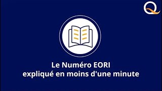 ❓🛂 Glossaire du fret  le numéro EORI [upl. by Yelhsa716]