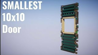 Outdated SMALLEST 10x10 PISTON DOOR 112 952 Blocks [upl. by Gregorius]