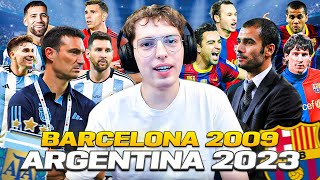 BARCELONA DE GUARDIOLA 20092012 VS LA SCALONETA 20192022  ¿QUE EQUIPO FUE MEJOR [upl. by Merriman]