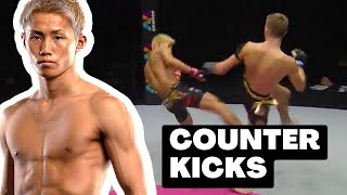 Counter Kicks Like Taiki Naito  Fight Breakdown amp Analysis [upl. by Ferrand]