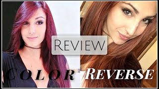 Review Color Reverse de Salerm ¿Quitar el pigmento rojo SIN DECOLORAR tu pelo  Sandsleek [upl. by Marlena]