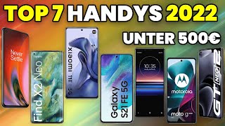 Die besten Handys bis 500 Euro 📱 TOP 7 Smartphone Bestenliste 2022 [upl. by Nrubliw]