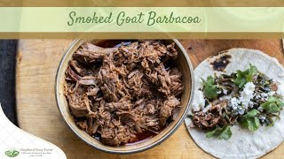 Smoked Goat or Lamb Barbacoa [upl. by Aihsekyw]