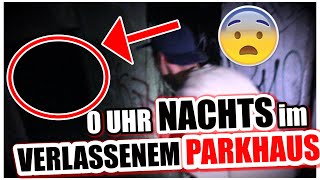 0 UHR NACHTS im VERLASSENEM PARKHAUS  JamooTv [upl. by Senhauser762]