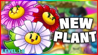 Plants vs Zombies 2 Dazey Chain Gameplay Level15 [upl. by Deehsar464]