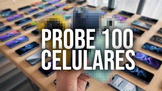 Probé 100 Teléfonos ¡Solo Estos 3 Valen la Pena LOS MEJORES CELULARES [upl. by Anaoj]