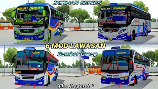 SHARE 6 MOD BUSSID BODY LEGEND SUMBER GROUP ‼️NUCSETRA OLD LEGACY LEGACY SR1 JATIMAN SERIES‼️ [upl. by Eiroc807]