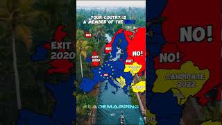 europe mapping map geography mapper world mapology viral memes russia germany history [upl. by Yenffit]