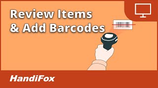 HandiFox  Barcode Inventory Software [upl. by Ainezey]