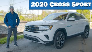 2020 Volkswagen Atlas Cross Sport  Review  Smaller But BETTER 💙 [upl. by Ogg]