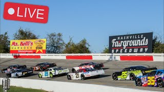 Nashville Fairgrounds Speedway LIVE Pro Late Models amp Street Stocks [upl. by Gonzalo]