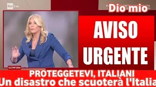 Un avvertimento gravissimo e urgente a tutta Italia a partire da domani mattina domenica [upl. by Enyar]