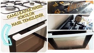 Arçelik Fırınlı Ocağımızın Kapak Camı NasıL SökülüR ve Temizlenir  7 YILLIK OCAKTAN NELER ÇIKTI [upl. by Marielle]