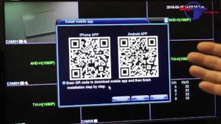 How to Connect to Cloud P2P with QR Code for JFTA0103 Series DVR [upl. by Imray]