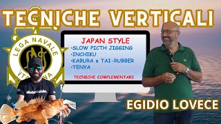 TECNICHE VERTICALI con Egidio Lovece [upl. by Aihsyla]