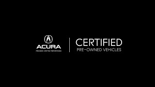 Acura Certified PreOwned Vehicles Program Overview [upl. by Leirraj633]