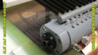 05mJ XeCl excimer laser mp4 [upl. by Herates]