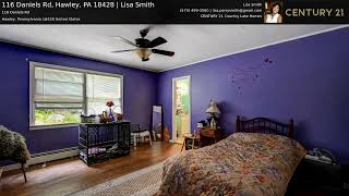 116 Daniels Rd Hawley PA 18428  Lisa Smith [upl. by Toscano]