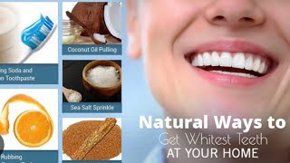 “6 Natural Ways To Whiten Your Teeth At HomeWithout Harsh Chemicals [upl. by Vano736]