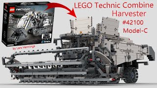 Lego Technic 42100 ModelC Combine Harvester [upl. by Barthel]