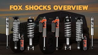 Fox Shocks Overview  20 IFP  20 Reservoir  25 Factory Series DSC  30 IBP [upl. by Esaertal498]