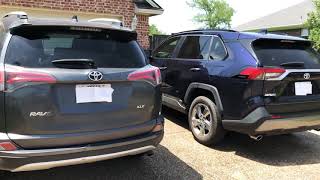 Worth the Upgrade 2020 Toyota RAV4 VS 2016 RAV4 [upl. by Walliw]