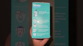 Vicks sinex saline nasal rinse 🤧😮‍💨 VicksIndiaPnG [upl. by Anaihr]