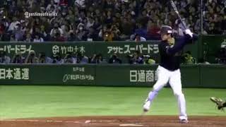 Shohei Ohtani Home Run Baseball Swing Slow Motion Hitting Mechanics [upl. by Ecarg]