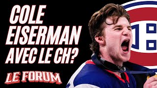 Repêchage LNH 2024 Eiserman un des TOP 5 Du Canadien [upl. by Anaidirib]