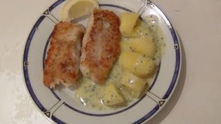 Dorschfilet Fischfilet braten zu 999 Grätenfrei  Rezept in HD [upl. by Ruthi955]