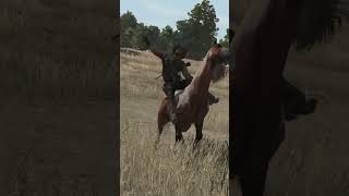 DOMANDO CAVALO SELVAGEM EM RED DEAD REDEMPTION 1 🐎💥 shorts [upl. by Elak]