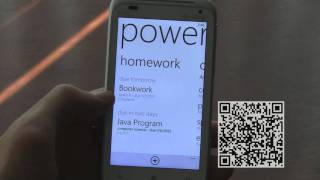 Power Planner 20  The Ultimate Homework App for WP7 [upl. by Rahmann216]