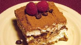 Tiramisu Recipe  Howto Video  Laura Vitale quotLaura In The Kitchenquot Episode 27 [upl. by Gipsy356]