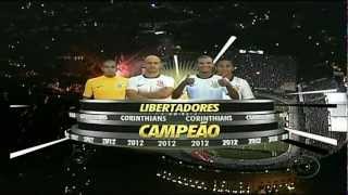 Comemoração do Corinthians Campeão da Libertadores 2012 [upl. by Gittel]