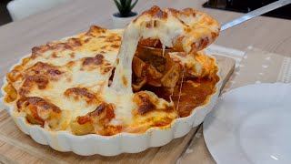 CONCHIGLIONI RIPIENI al forno con besciamella e ragù così DELIZIOSI che è impossibile resistere [upl. by Laekcim]