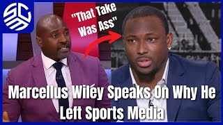 Marcellus Wiley Says Analysts Like LeSean McCoy Are Why He Left Sports Media [upl. by Arihay]