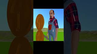 Scary Teacher 3D vs Squid Game Challenge Crucifixion and Balloon Funny Troll shorts [upl. by Raskind290]