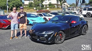 TheStradmans New Toyota Supra Hunts the Hypercars [upl. by Hardej]